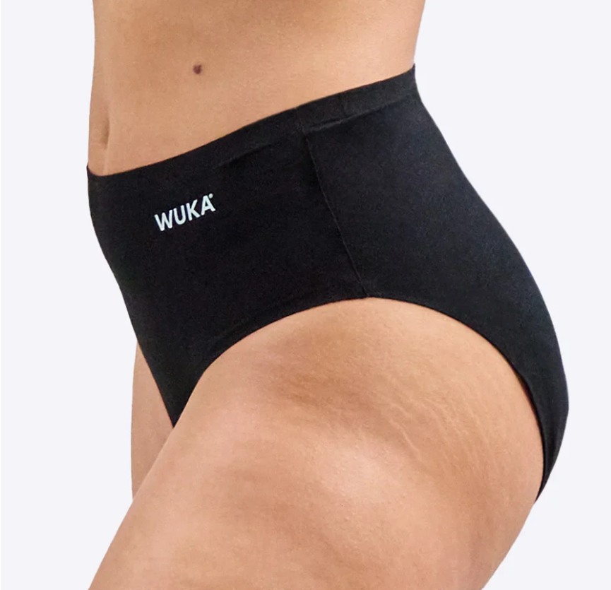 DUMMY - WUKA Stretch de algodon talle medio flujo abundante  Negro - XL-4XL